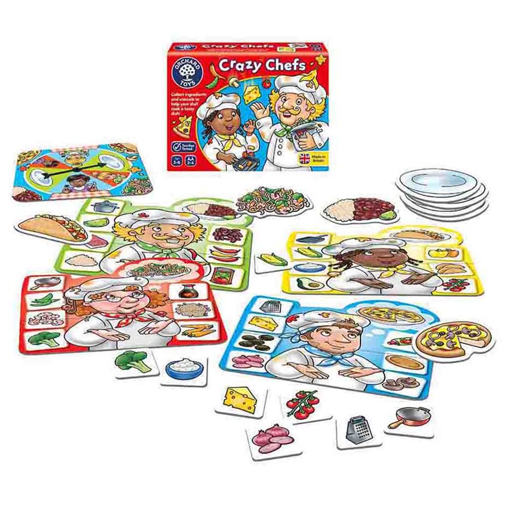 لعبة الطاولة Crazy Chef من Orchard Toys