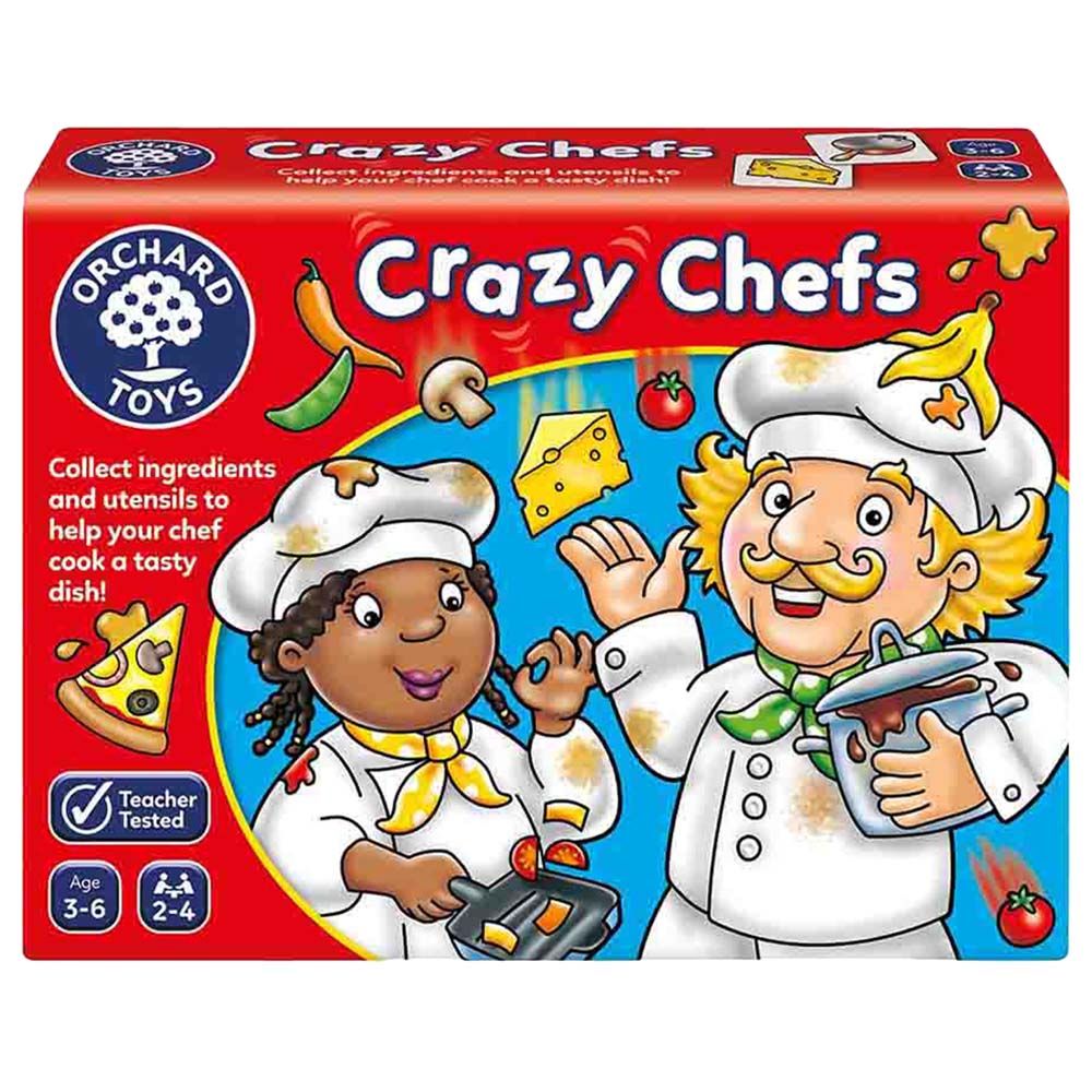 لعبة الطاولة Crazy Chef من Orchard Toys