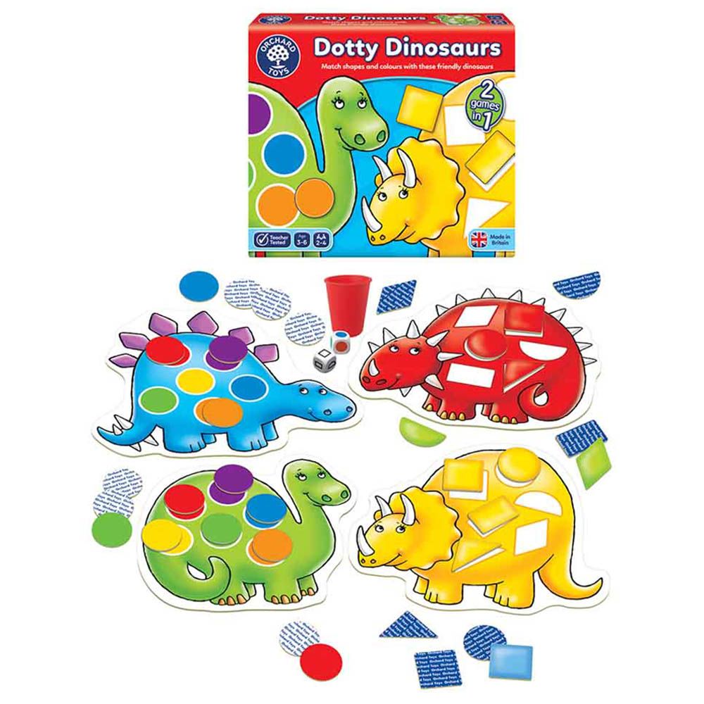 Orchard Toys - Dotty Dinosaurs Board Game