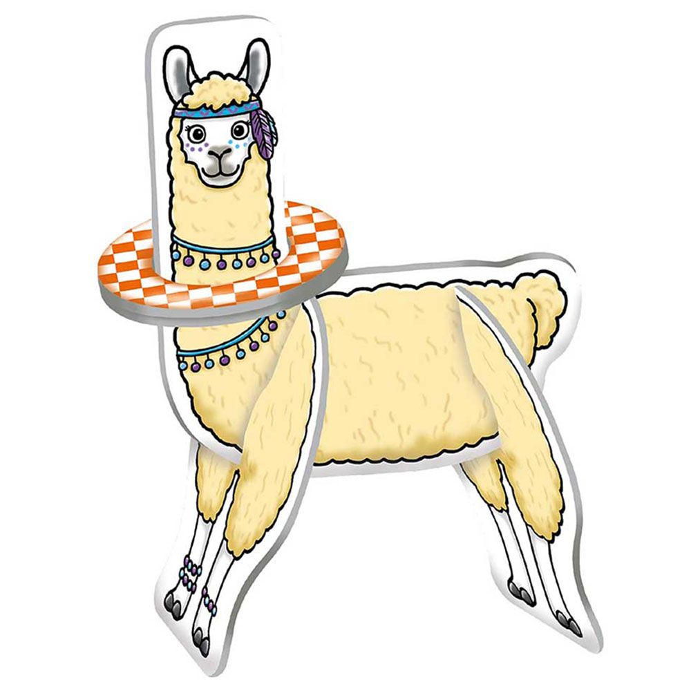 لعبة لوحية Loopy Llamas من Orchard Toys