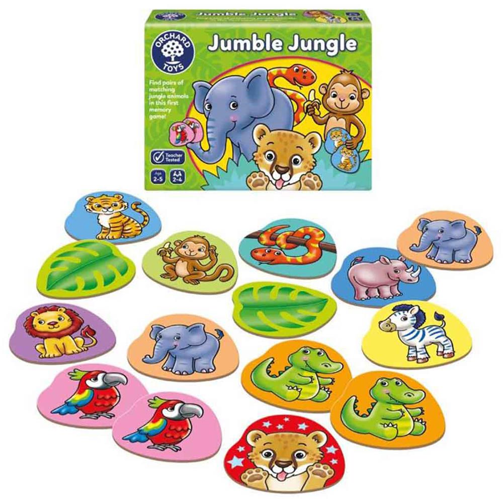 Orchard Toys - Jumble Jungle Matching Game