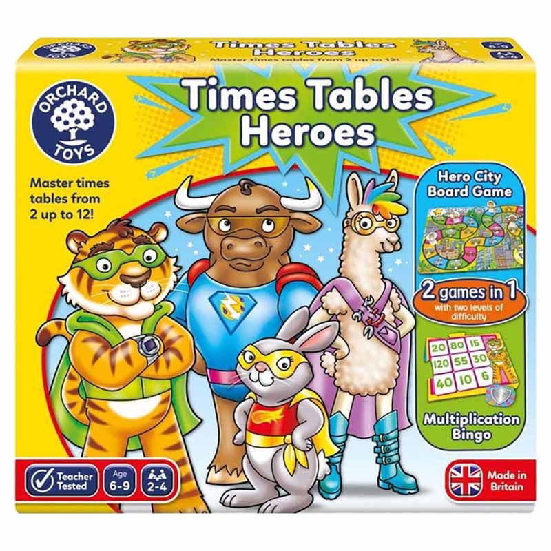 Orchard Toys - Times Tables Heroes 