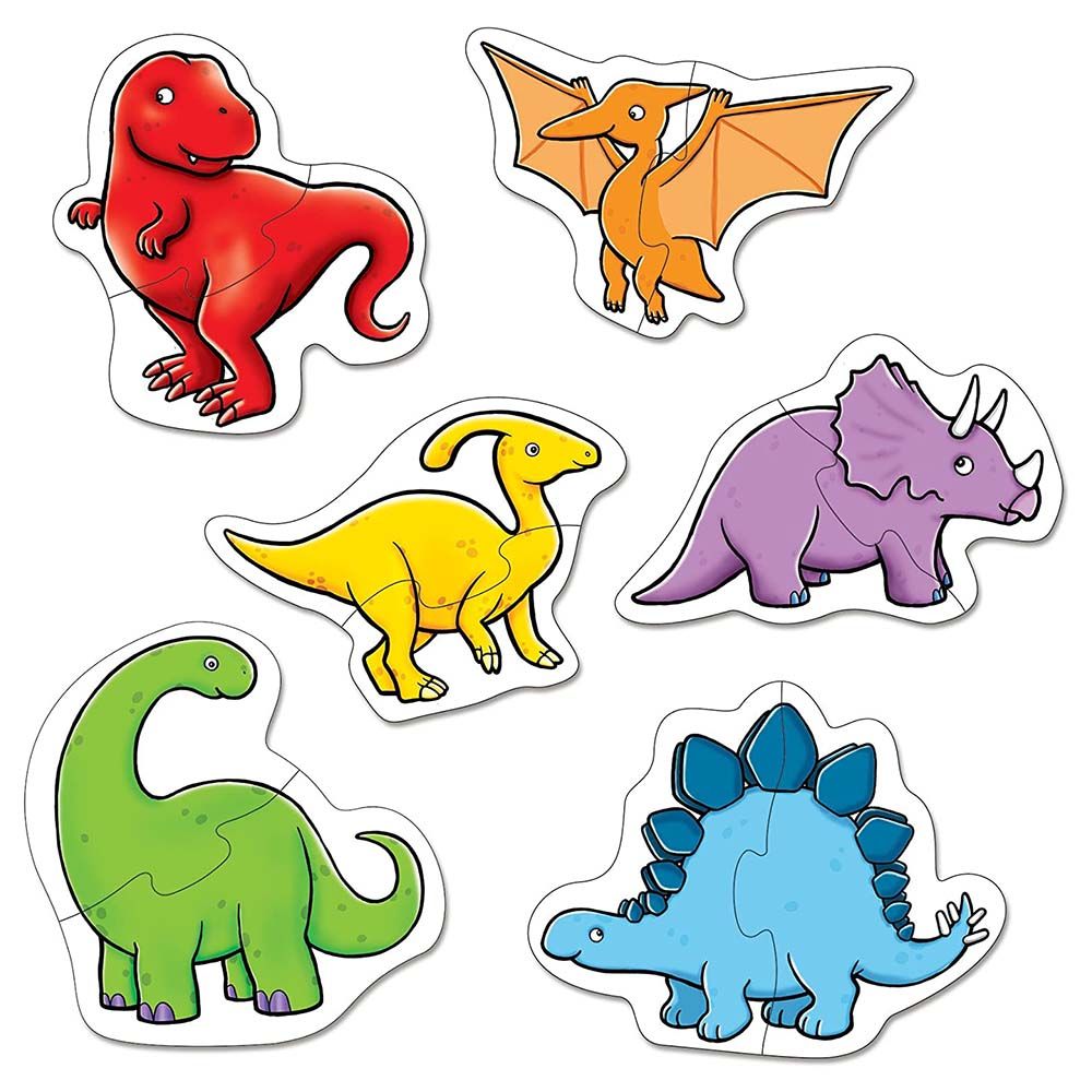 Orchard Toys - Dinosaurs 2 Piece Puzzle 