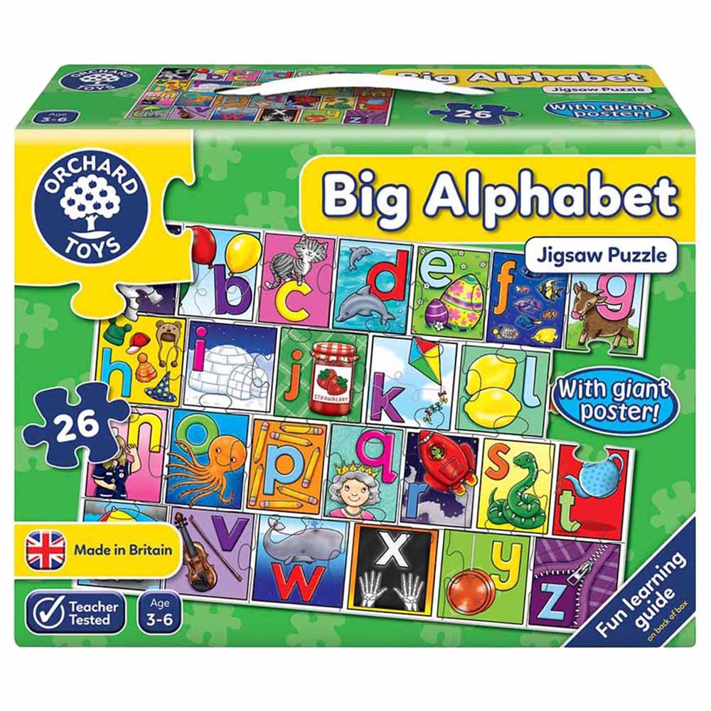 Orchard Toys - Big Alphabet Jigsaw Puzzle 26pcs