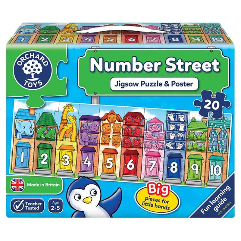 Orchard Toys - Number Street Jigsaw Puzzle 