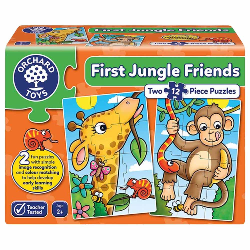 Orchard Toys - First Jungle Friends Jigsaw Puzzles 24pcs