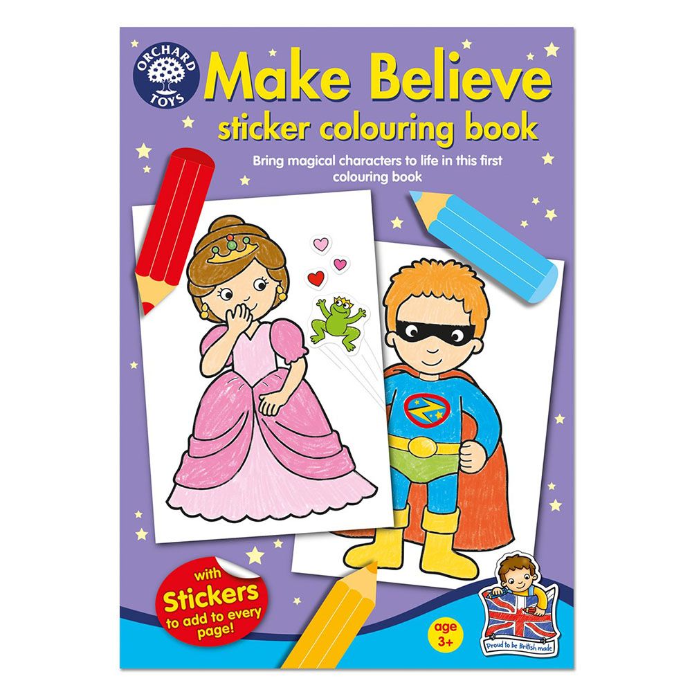 Orchard Toys - Make Believe Colouring Book