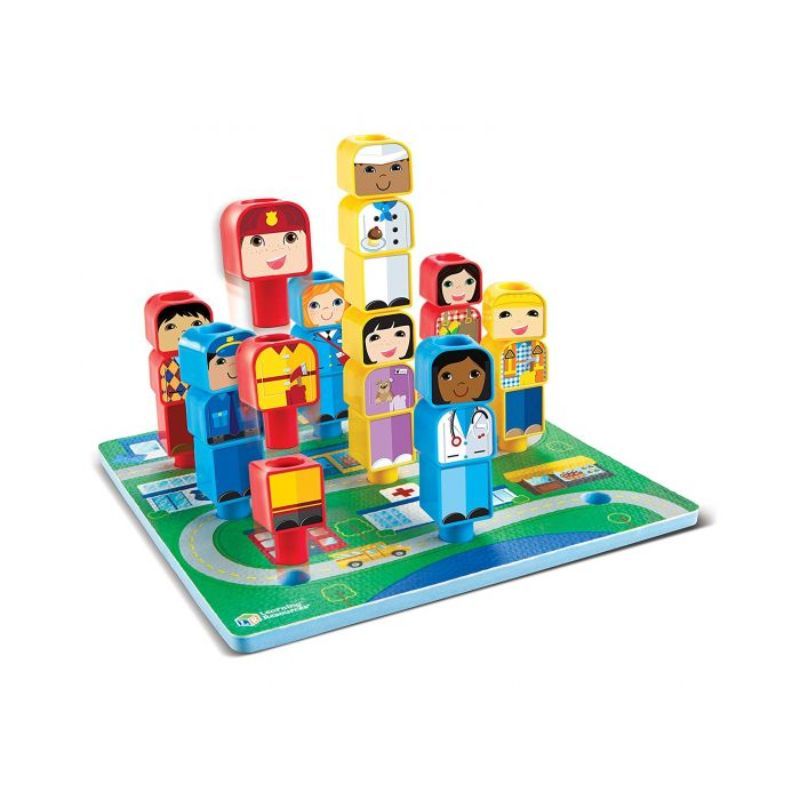 Learning Resources - Peg Friends Around the Town