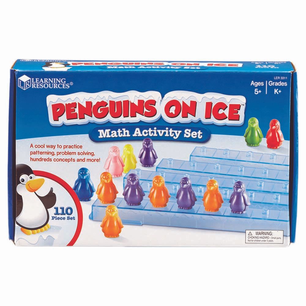 Learning Resources - Penguins On Ice Math Activity Set