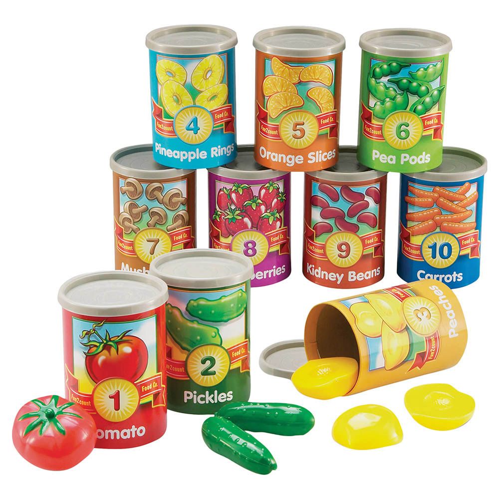 Learning Resources - 1 To 10 Counting Cans