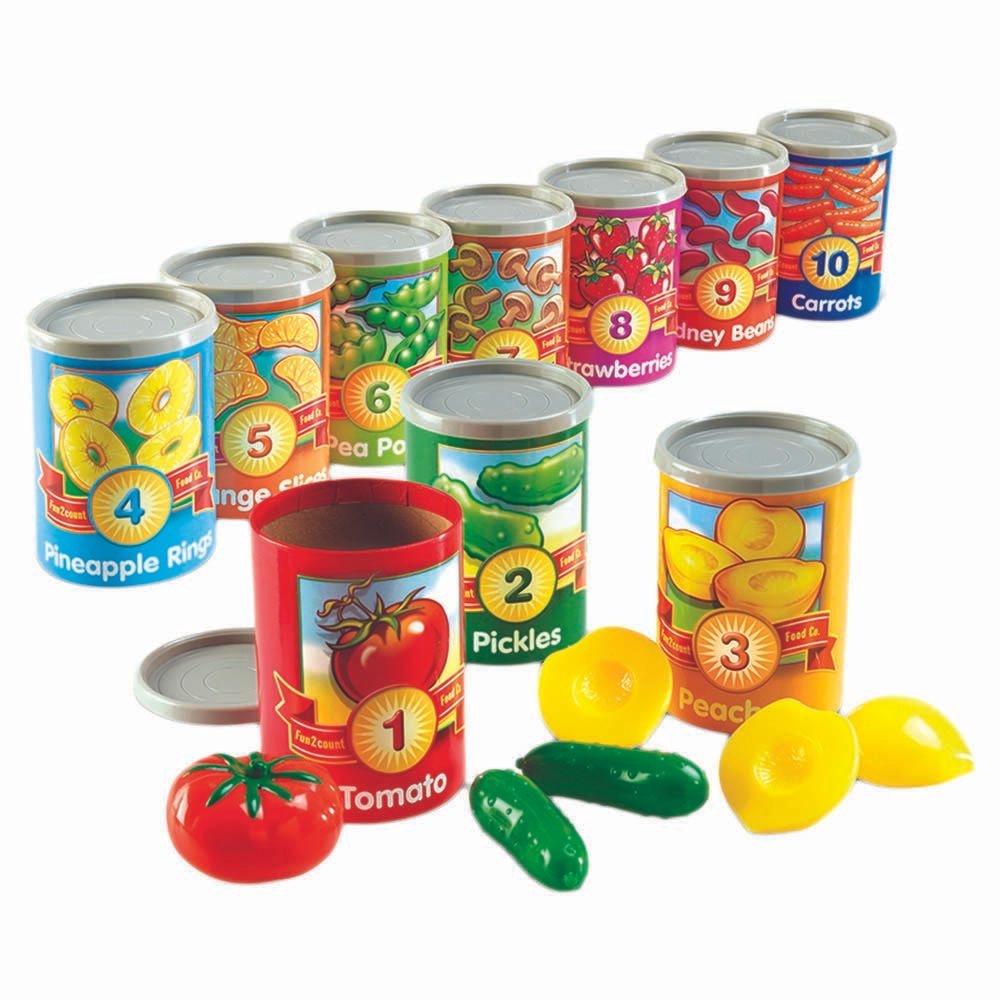 Learning Resources - 1 To 10 Counting Cans