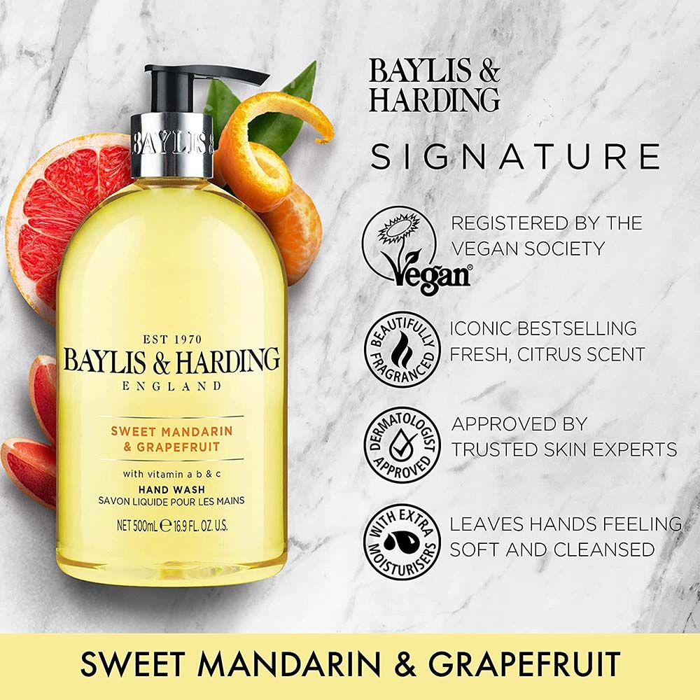 Baylis & Harding - Sweet Mandarin & Grapefruit Hand Wash - 500ml