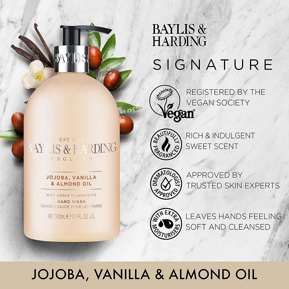 Baylis & Harding - Jojoba, Vanilla & Almond Oil Hand Wash - 500ml