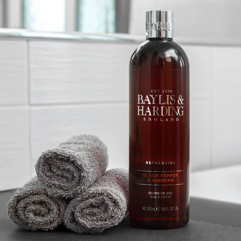 Baylis & Harding - Black Pepper Moisturising Shower Gel - 500ml