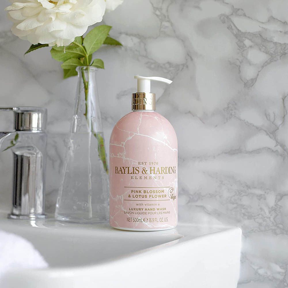 Baylis & Harding - Elements Hand Wash - Pink Blossom & Lotus 500ml