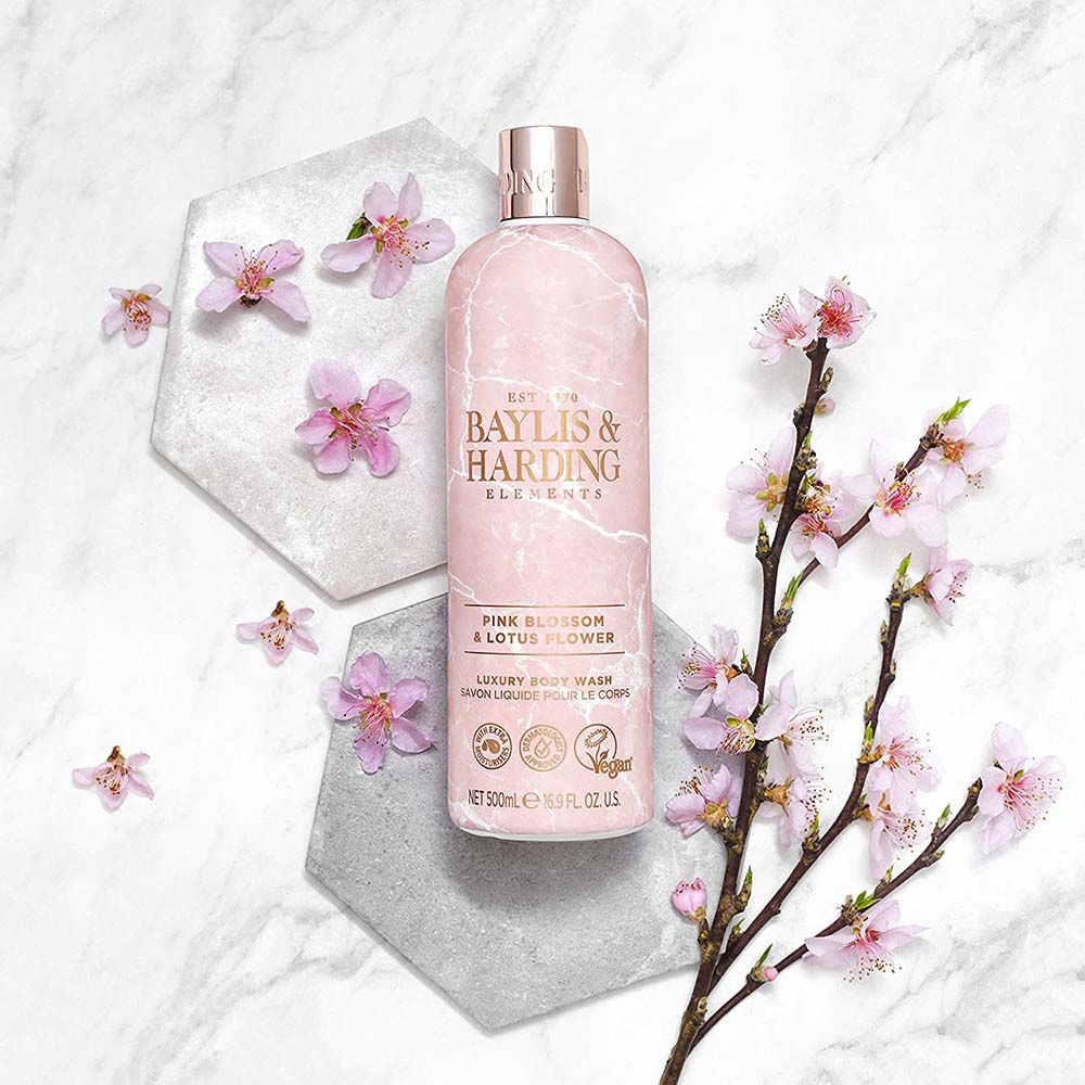 Baylis & Harding - Elements Body Wash Pink Blossom & Lotus 500ml