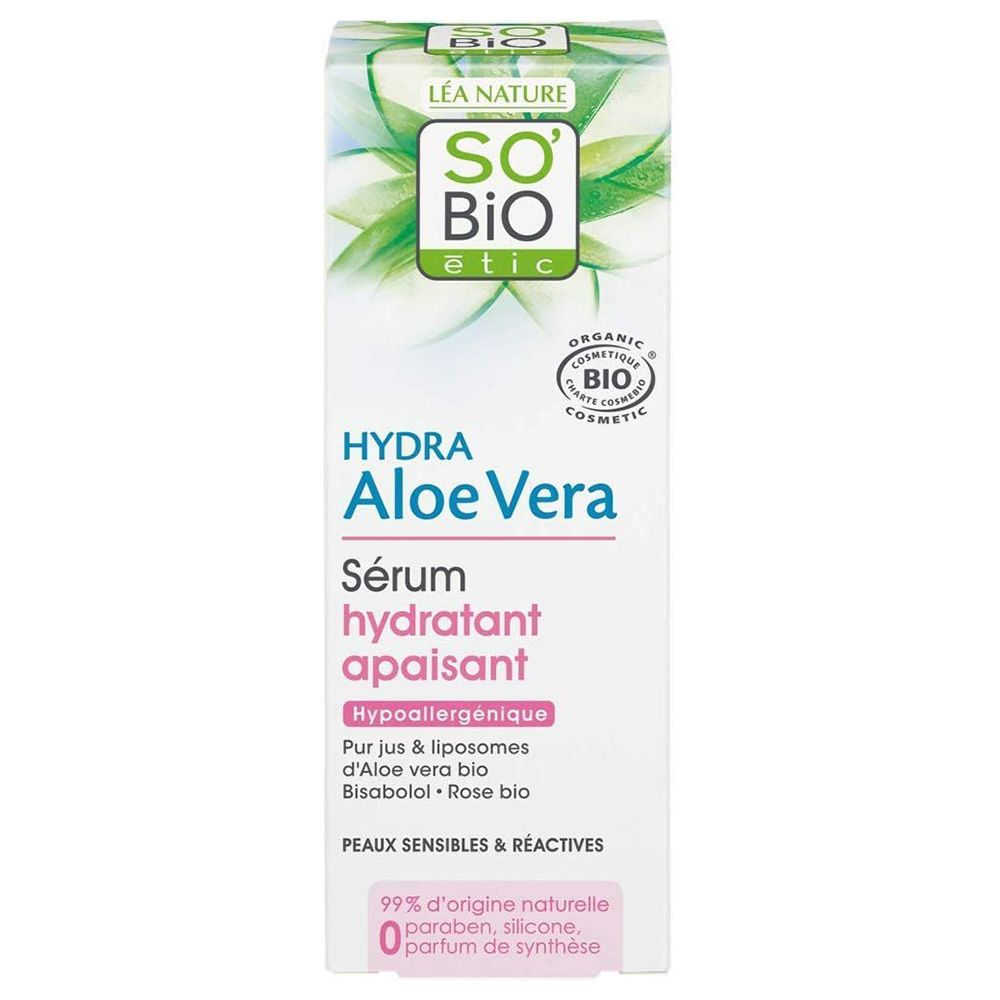 So Bio Etic - Hydra Aloevera Soothing Moisturizing Serum - 30ml 