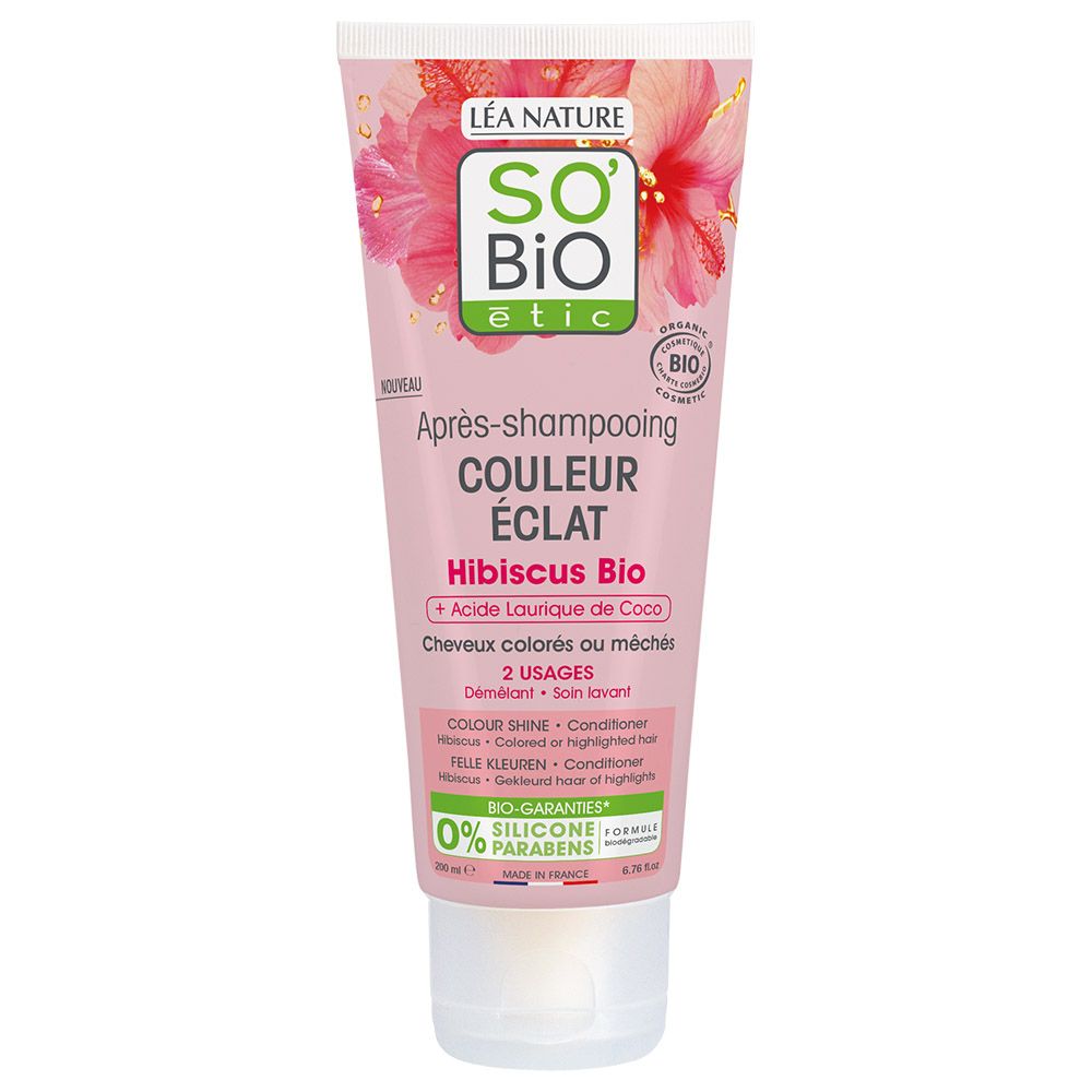 So Bio - Etic Color Shine Hibiscus بلسم للشعر 200 مل