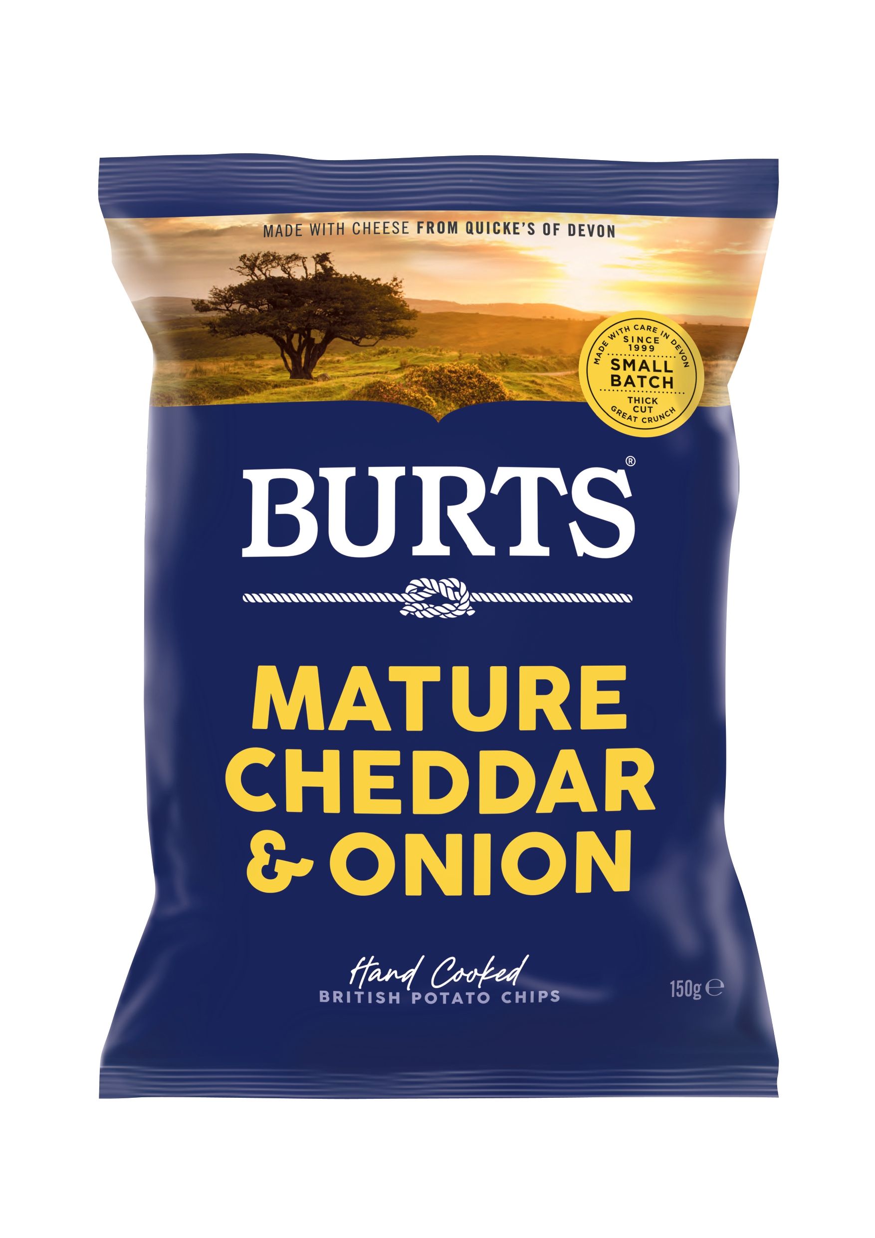 Burts Potato Chips Mature Cheddar 150gm