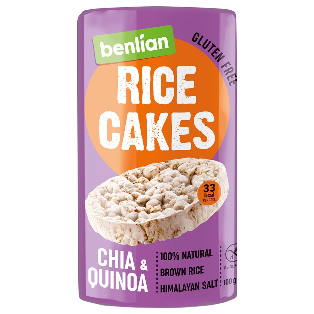 Benlian - Rice Cakes Chia & Quinoa - 100g