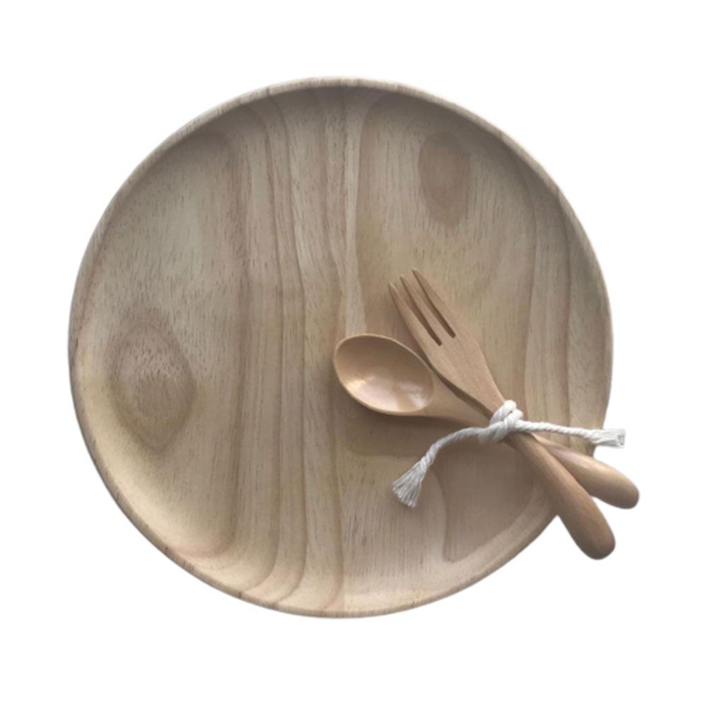 Dove and Dovelet - Eco Wood Toddler Feeding Set