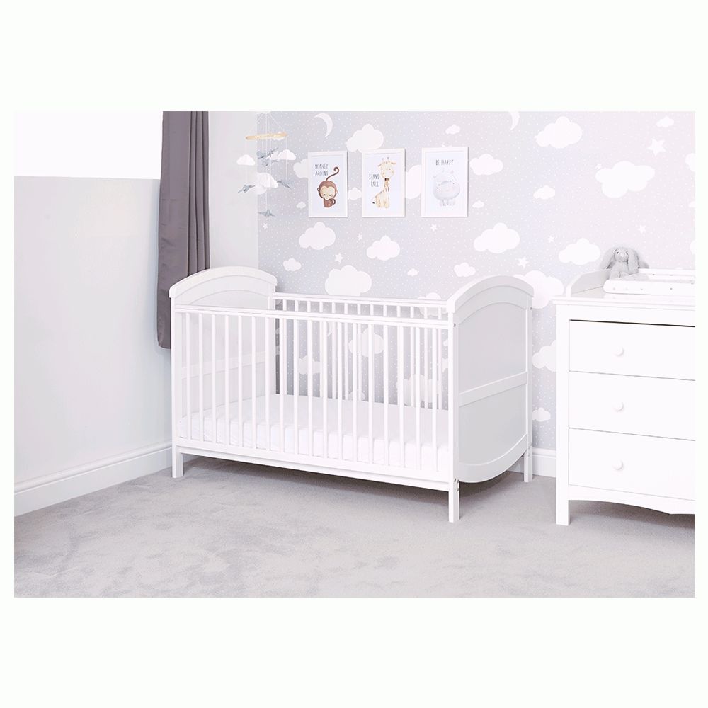 Baby Elegance - Walt Cot Bed - White (Exclusive)