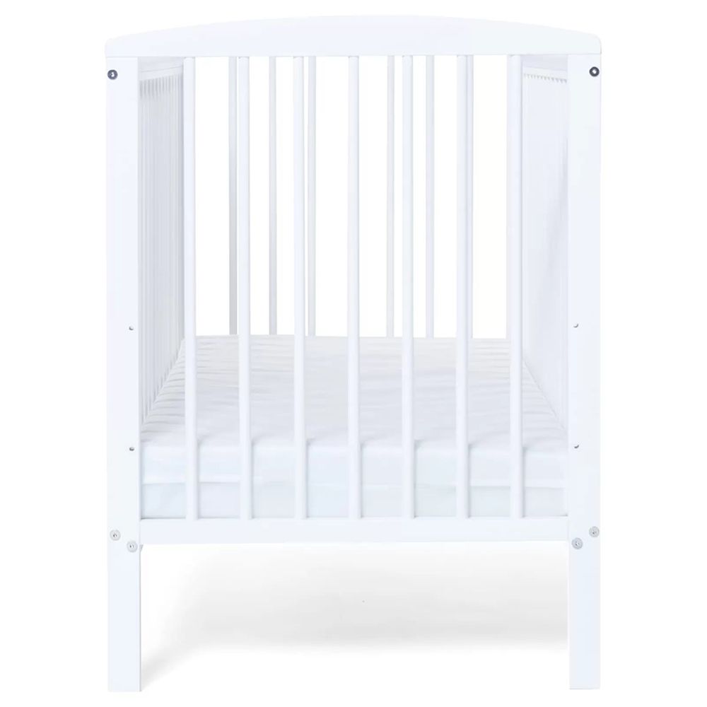 Baby Elegance - Starlight Wooden Cot - White