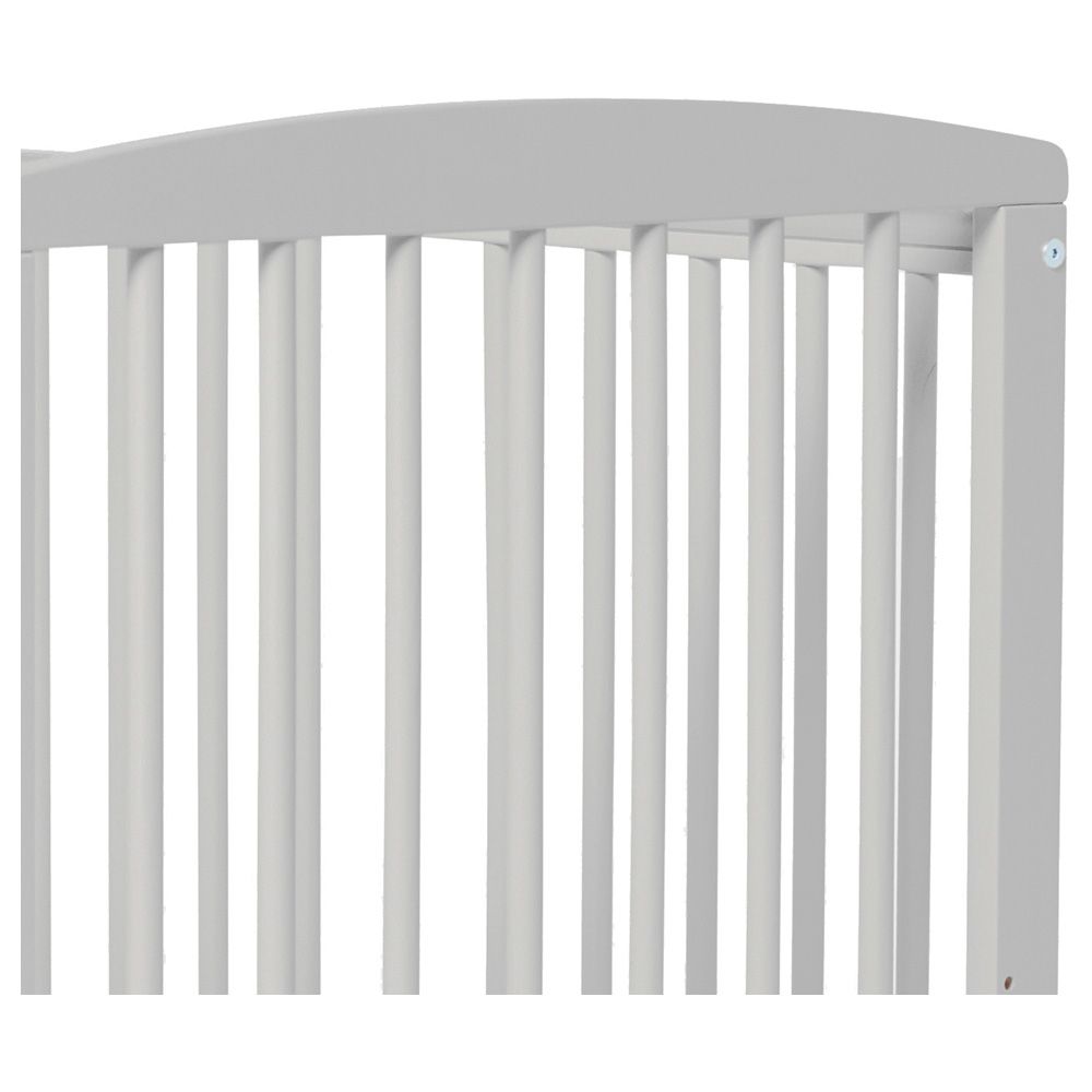 Baby Elegance - Starlight Wooden Cot - Grey