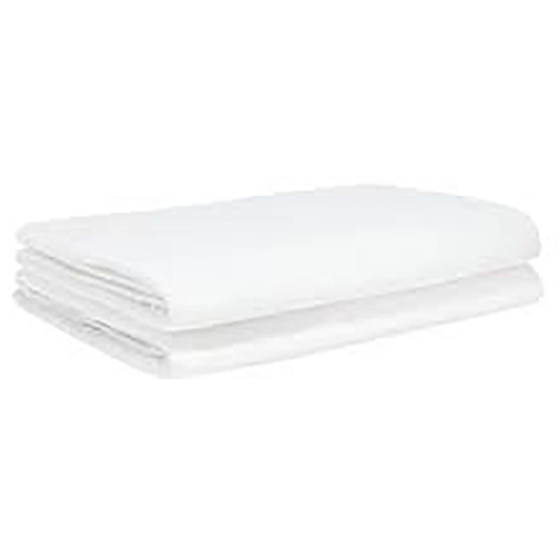 Baby Elegance - Jersey Cot Bed Fitted Sheet - Pack Of 2 - White (Exclusive)