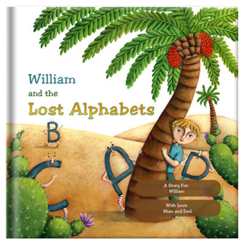 كتاب The Lost Alphabets - قابل للتخصيص