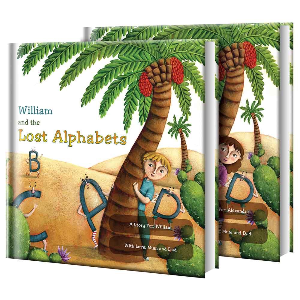 كتاب The Lost Alphabets - قابل للتخصيص