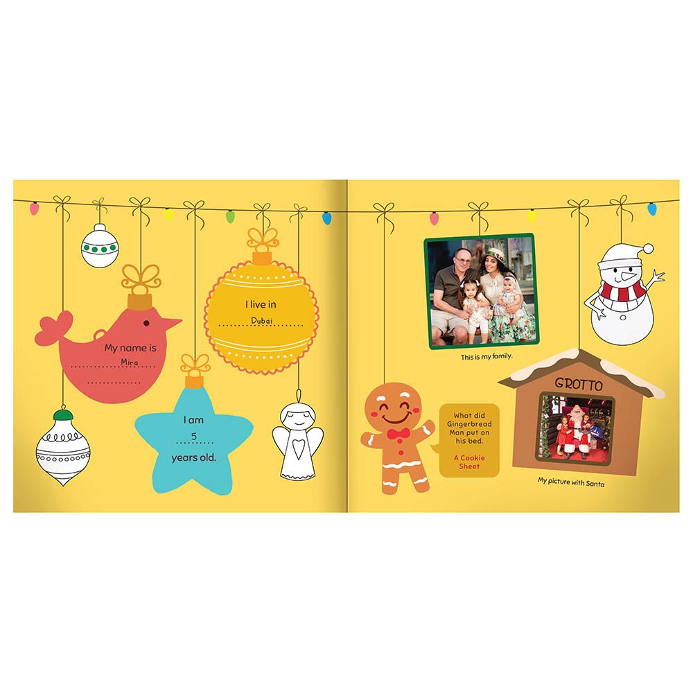 كتاب Christmas Memory - (اصنعها بنفسك)