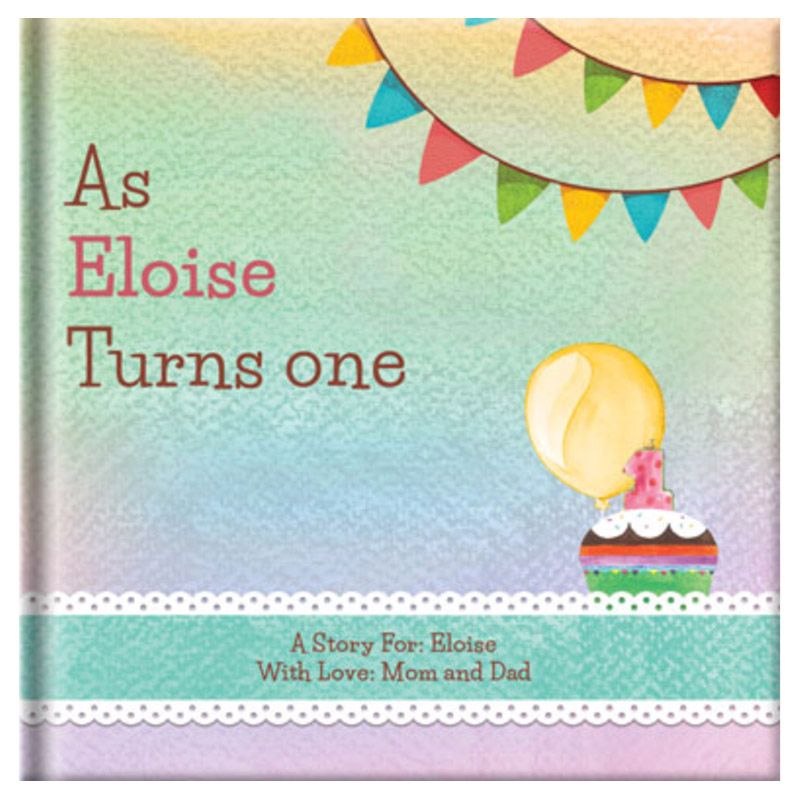 كتاب As I Turn One - قابل للتخصيص - للبنات