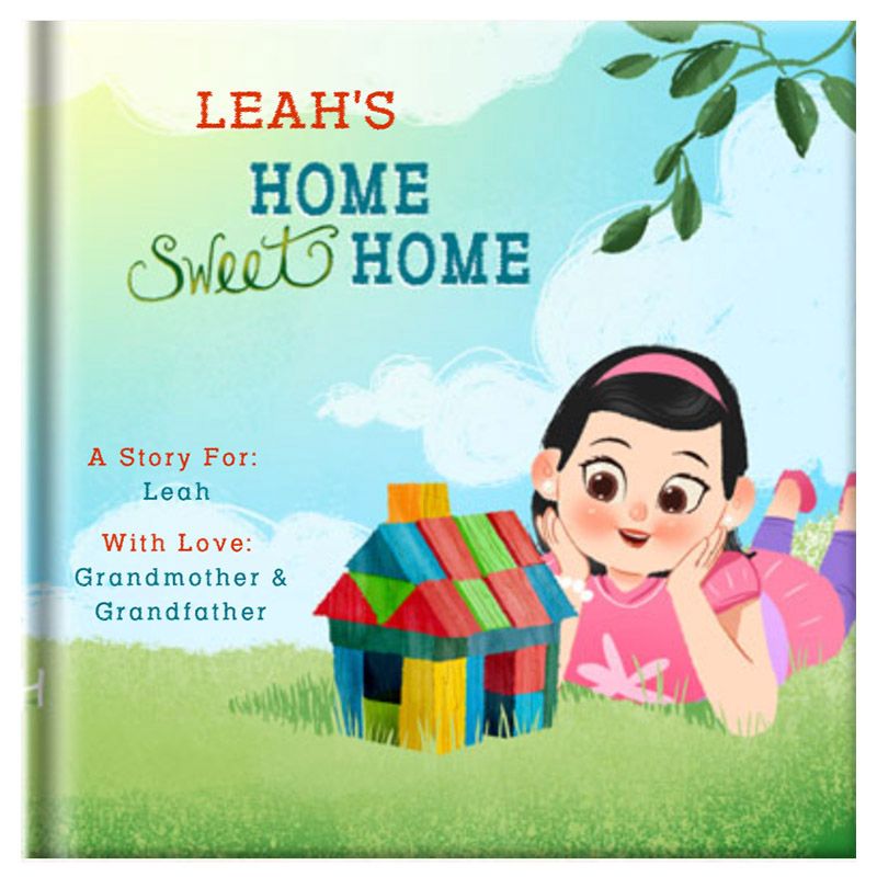 كتاب My Home Sweet Home - قابل للتخصيص - للبنات