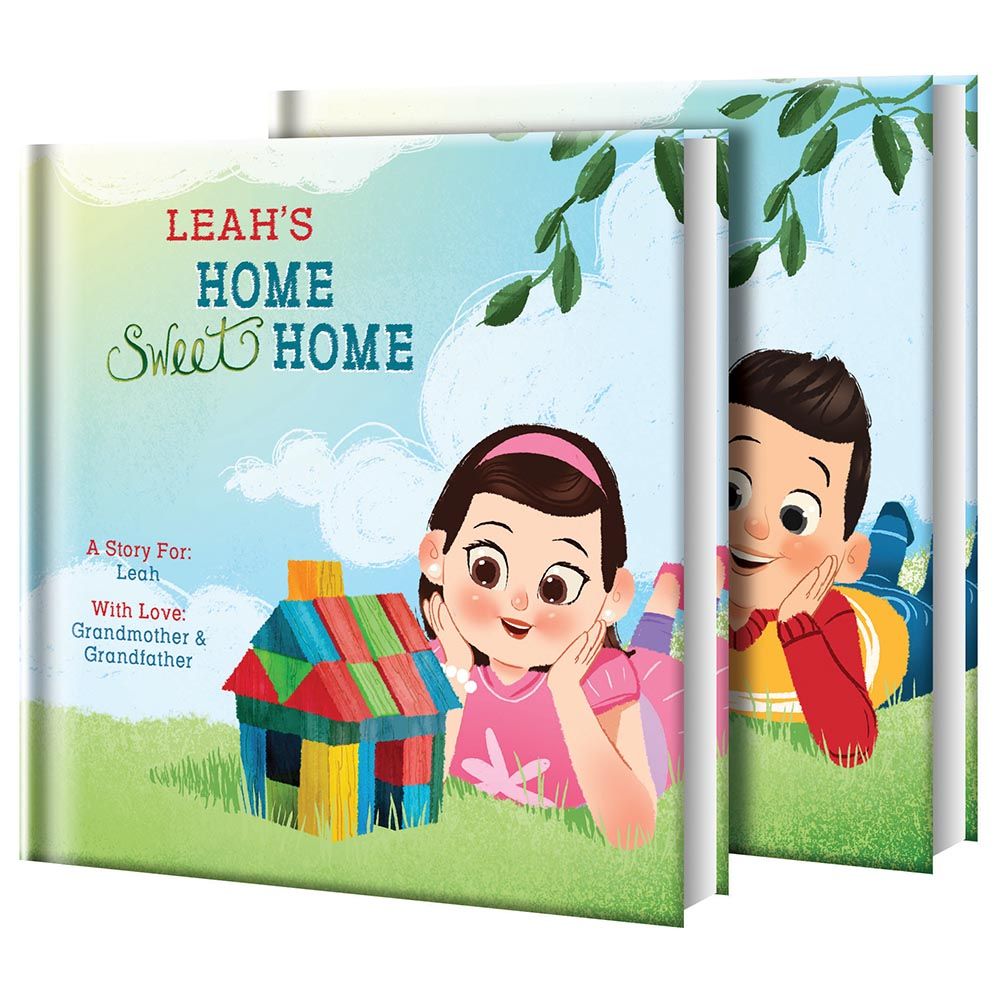 كتاب My Home Sweet Home - قابل للتخصيص - للبنات