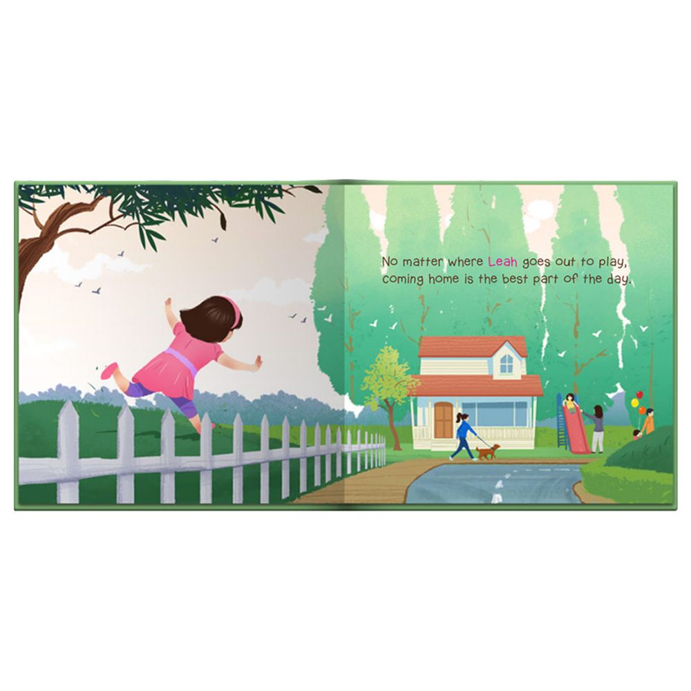 كتاب My Home Sweet Home - قابل للتخصيص - للبنات