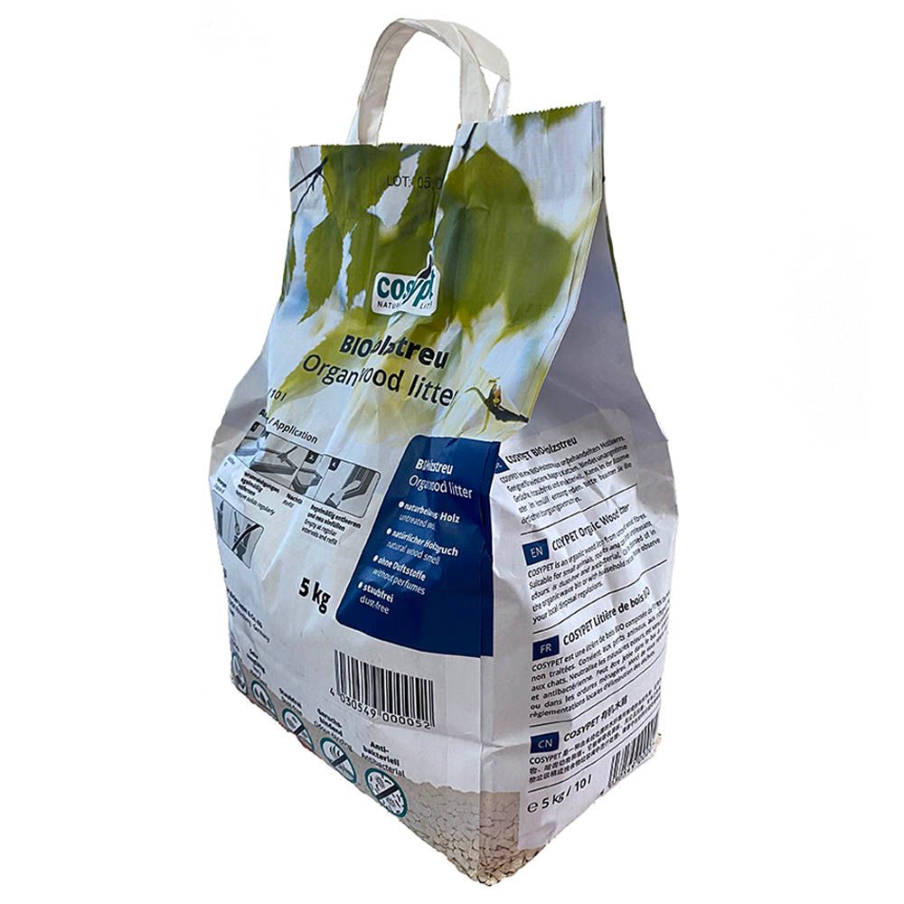 Cosypet - Natural Bio-Organic Wood Litter 5Kg / 10L