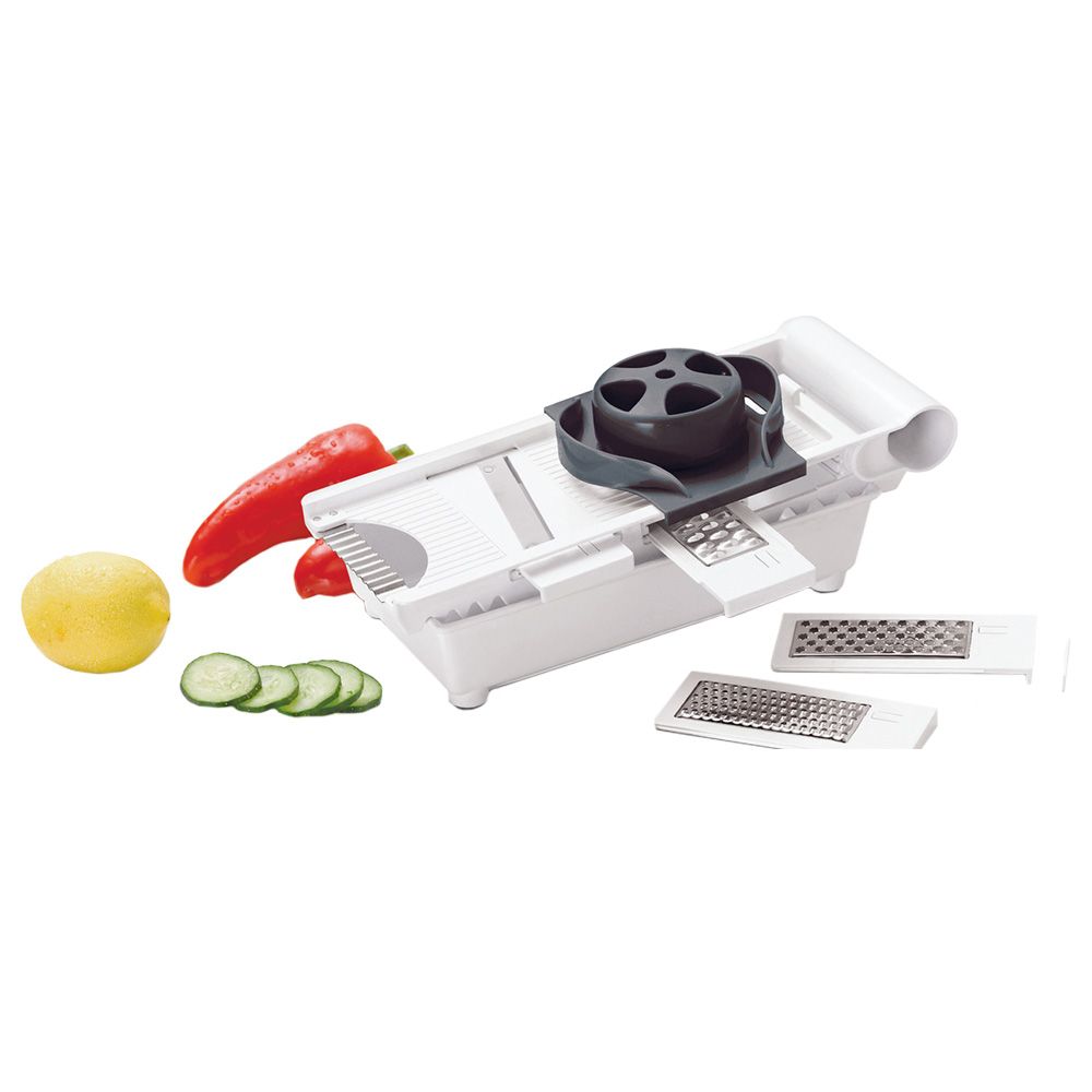 Lock&Lock - 6-in-1 Kitchen Grater - Grey