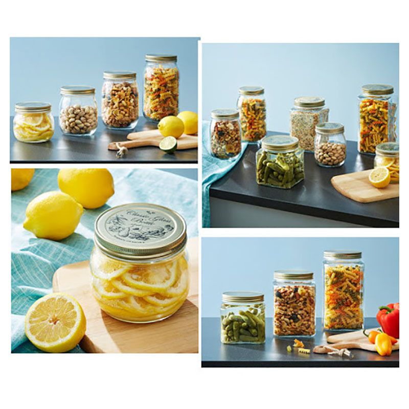 Lock&Lock - Glass Canister - Square 1200ml