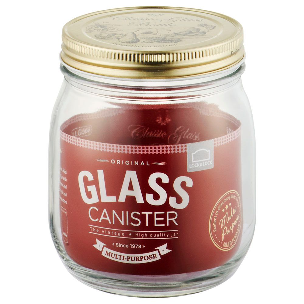 Lock&Lock - Glass Canister - Round 750ml