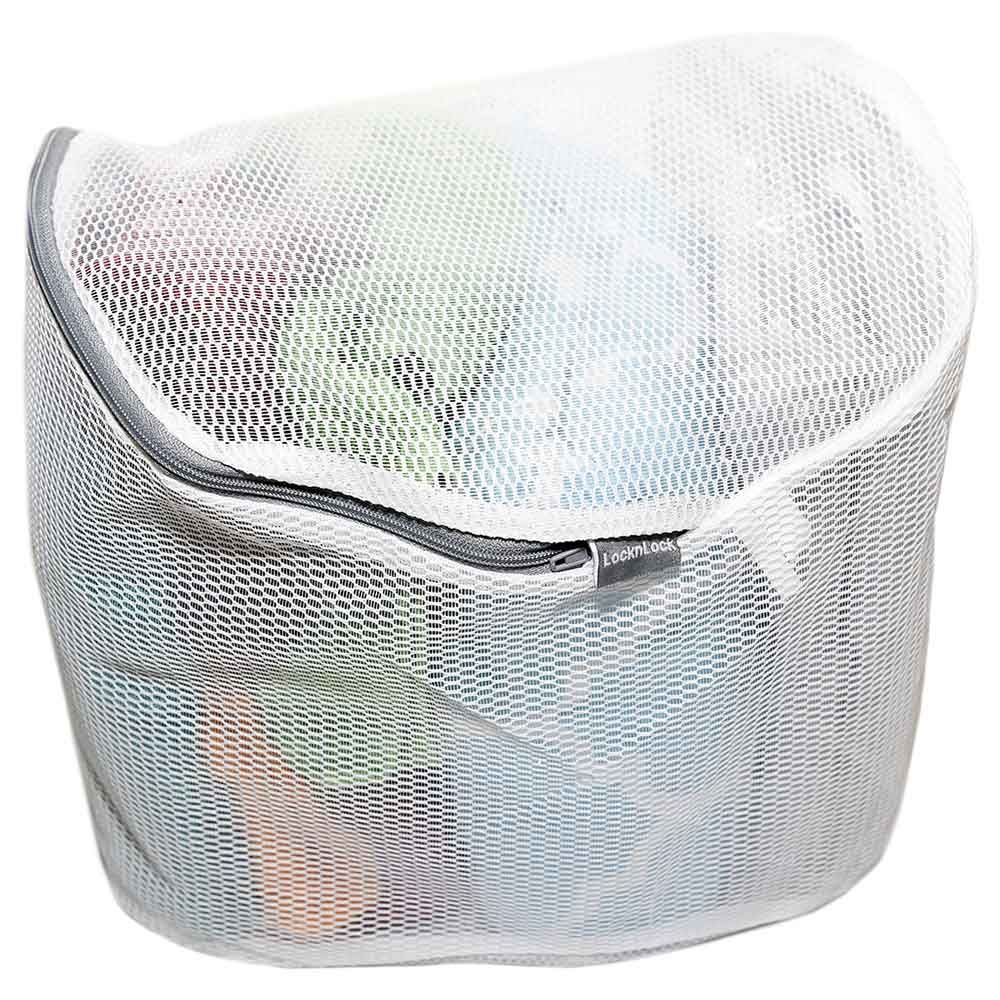 LOCK&LOCK - Ball Type Double Laundry Net 25 x 25cm - White