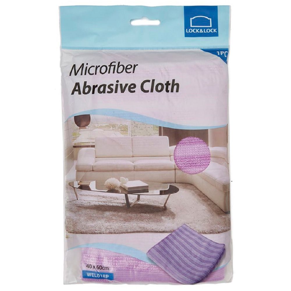 Lock&Lock - Microfiber Abrasive Cloth - Purple