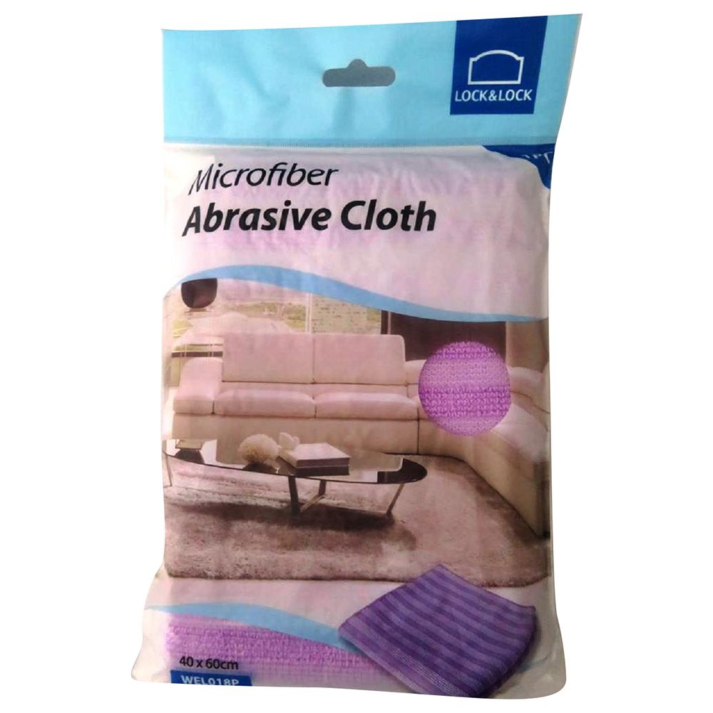 Lock&Lock - Microfiber Abrasive Cloth - Purple