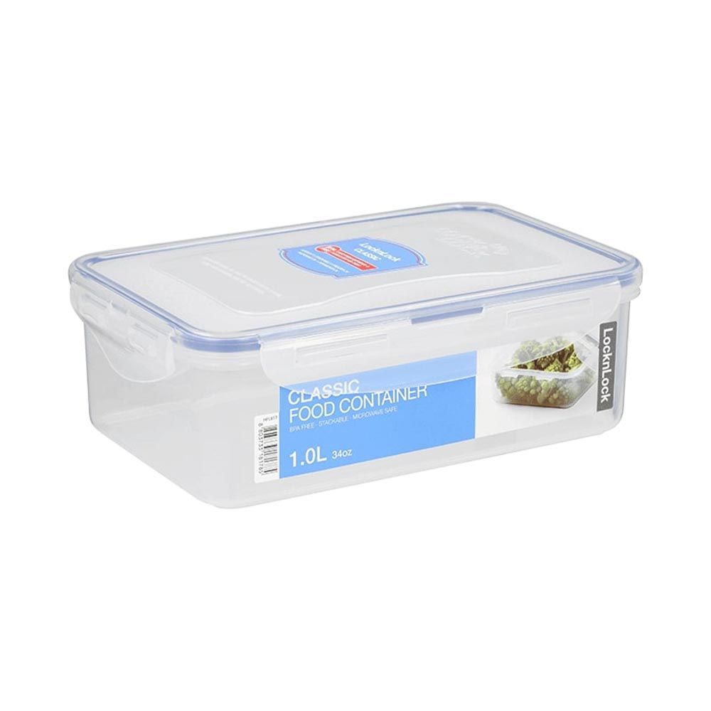 Lock & Lock - Rectangular Food Container 1L HPL817