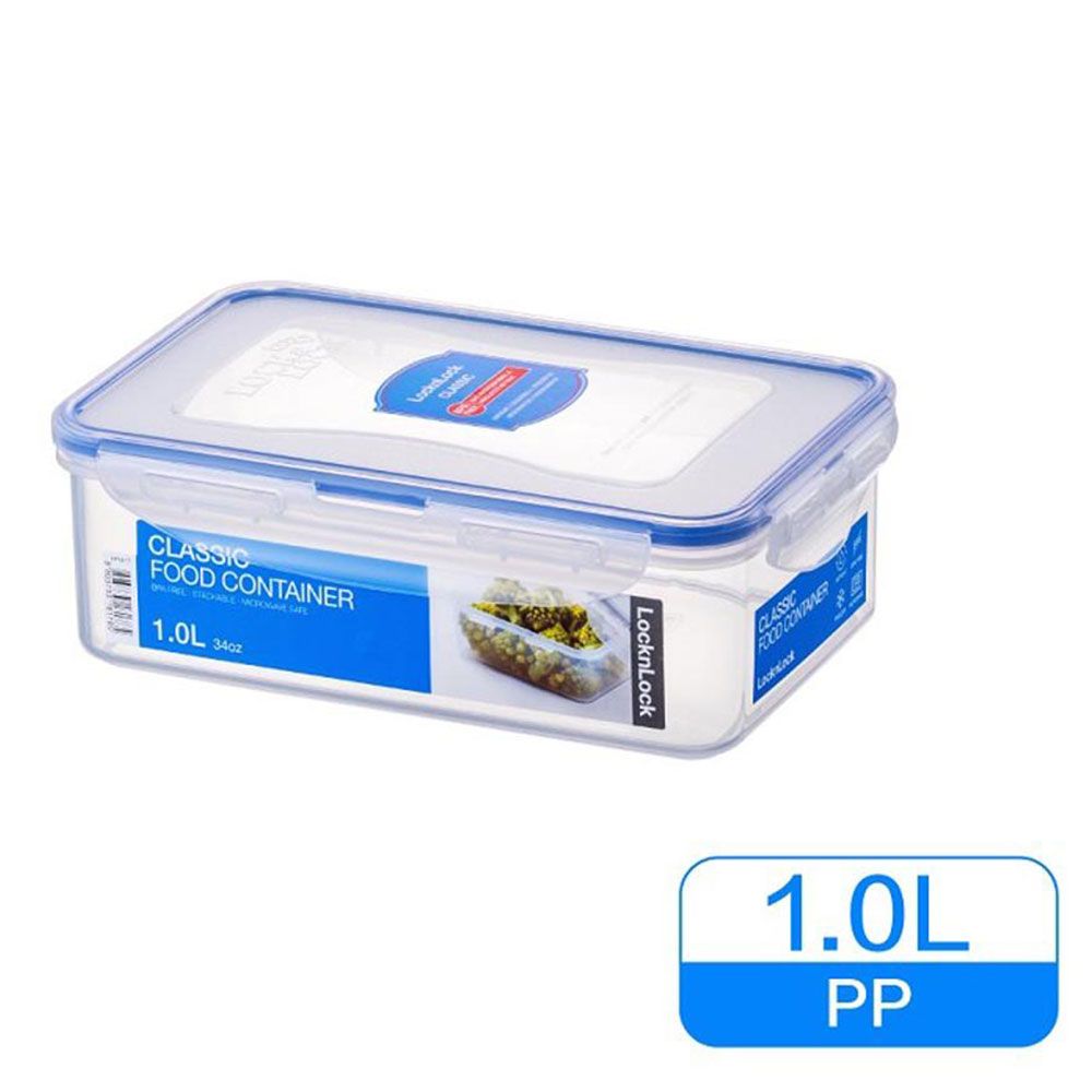 Lock & Lock - Rectangular Food Container 1L HPL817