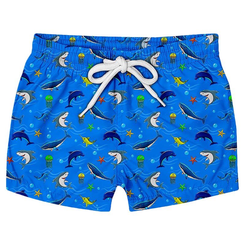 Slipstop - Olympos Junior Swim Shorts - Blue