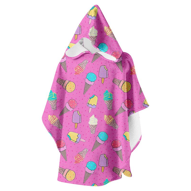 Slipstop - Glace Junior Poncho Towel - Pink