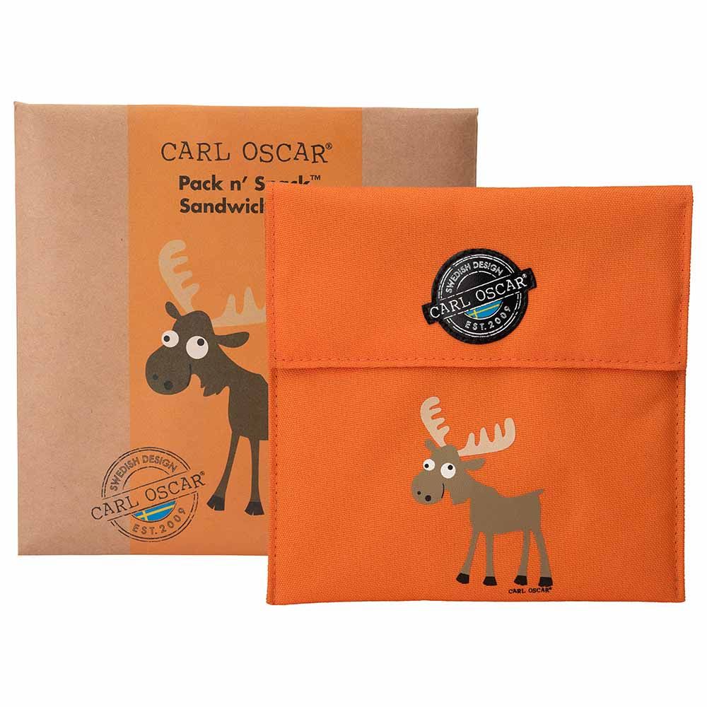 Carl Oscar - Sandwich Bag (Pack n' Snack) - Orange