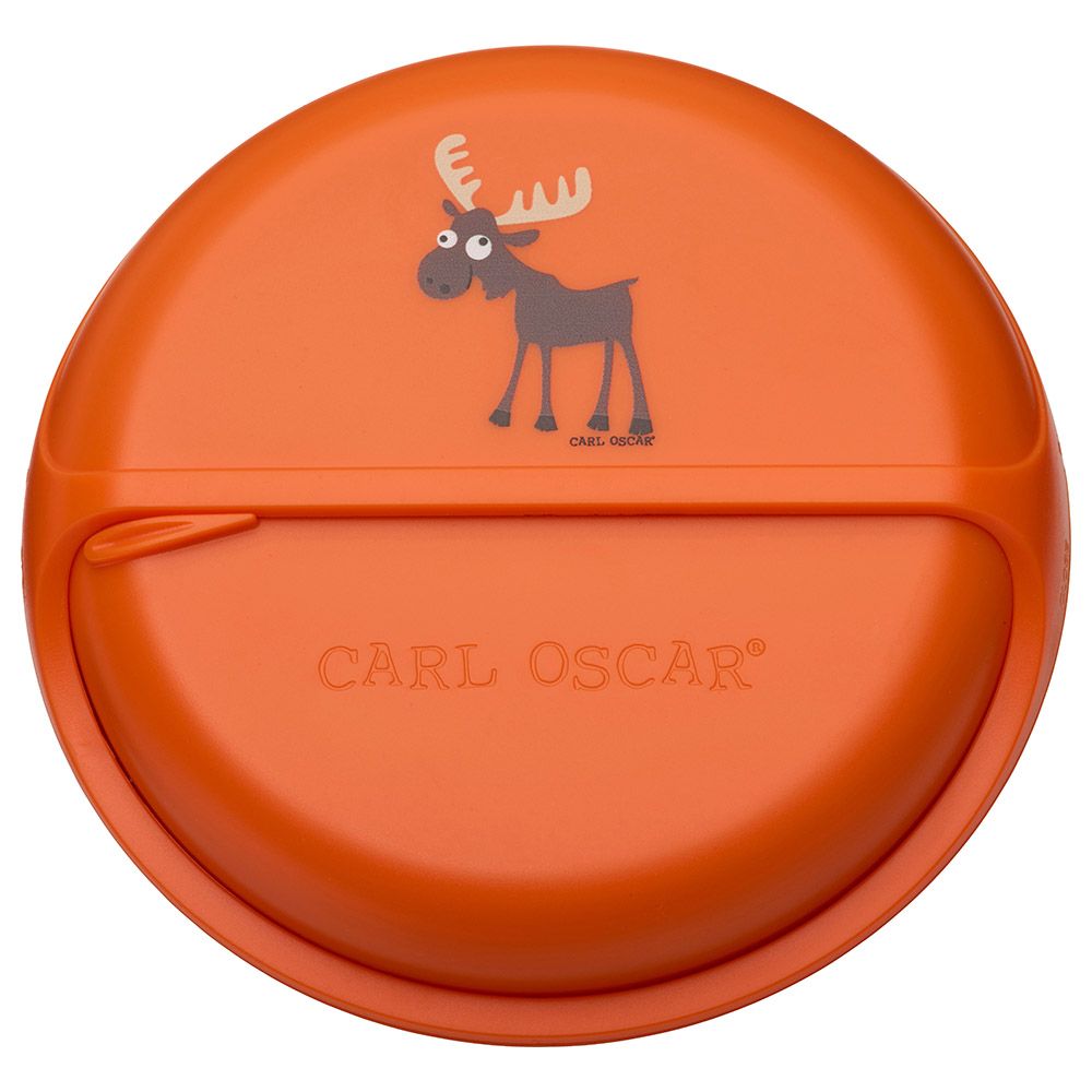 Carl Oscar - 5 Compartments Kids Bento Disc - Orange