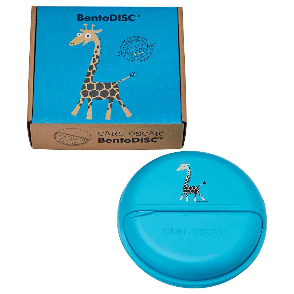 Carl Oscar - 5 Compartments Kids Bento Disc - Turquoise